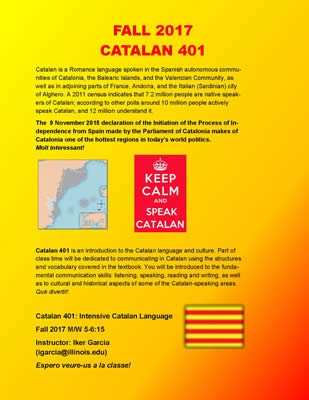 Catalan language and culture courses - Spanish and Portuguese Studies