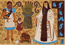 “Mujer de Mucha Enagua, PA' TI XICANA,” 