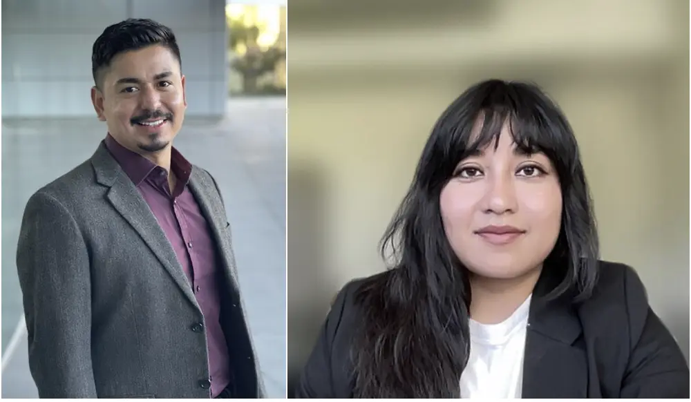 profile photos of Gerson Morales and Angelica Waner 